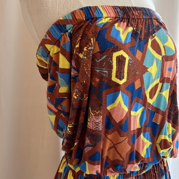 Tibi stretch jersey halter maxi dress size Small - Picture 3 of 10